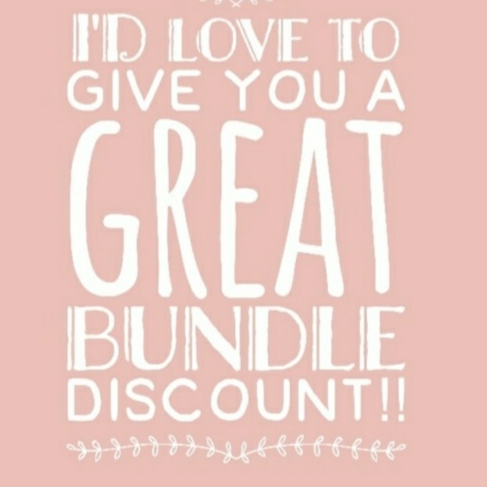 Bundle for your special price! No obligation